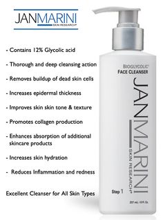 Jan Marini Bioglycolic face cleanser