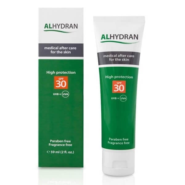 Alhydran SPF 30 - Medical Aftercare For The Skin   