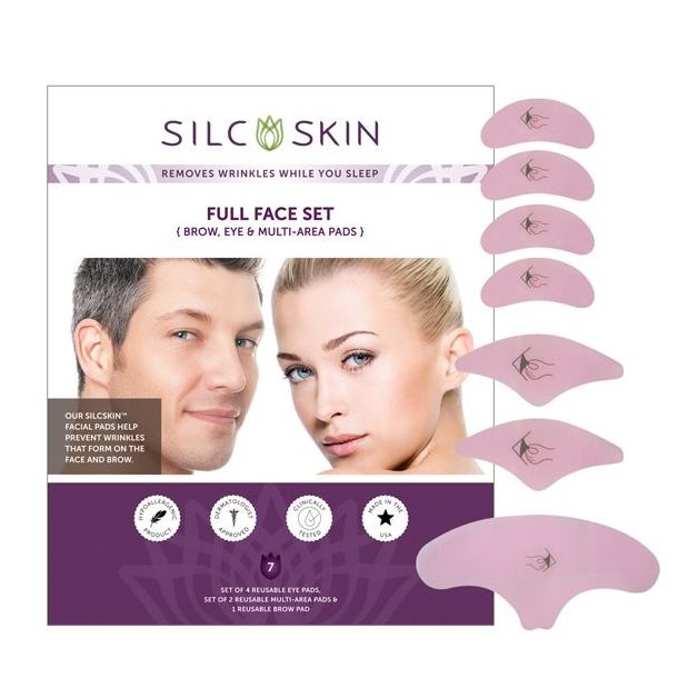 Silicone face pads top