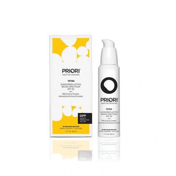 Priori Tetra Sunscreen Lotion Broad Spectrum SPF50 SPF 50 