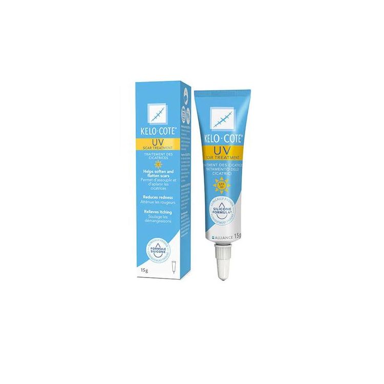 KeloCote UV SPF30 Scar Gel 15g Advanced Formula for Scar Protection