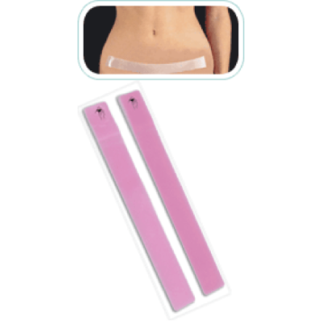 Biodermis Epi-Derm Silicone Gel Long Strip  Clear (1 Pair) (3.60  x 29.0 cm) 