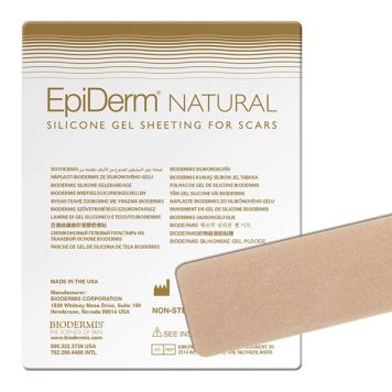 Biodermis Epi-Derm Silicone Gel C-Strip FABRIC (3.6 x 15cm)