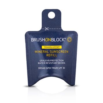 BRUSH ON BLOCK - SPF 30 Mineral Powder Sunscreen Refill cartridge box