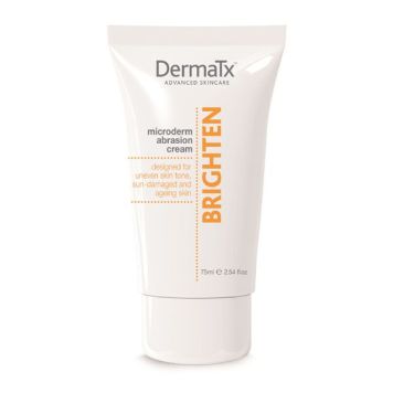 DermaTx Microdermabrasion Brighten Cream and box