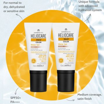 Heliocare 360 Color Water Gel SPF 50+ Beige 