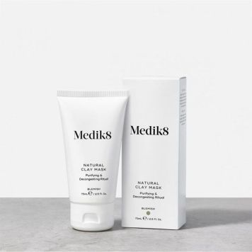 Medik8 Natural Clay Mask with box