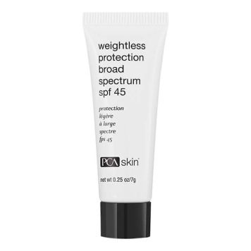 PCA Skin Weightless Protection Broad Spectrum SPF 45 - Travel Size 7g
