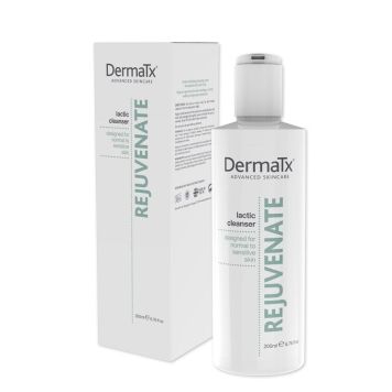 DermaTx Rejuvenate Lactic Cleanser + box
