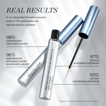 RevitaLash Advanced Sensitive 2ml + FREE Brow sample