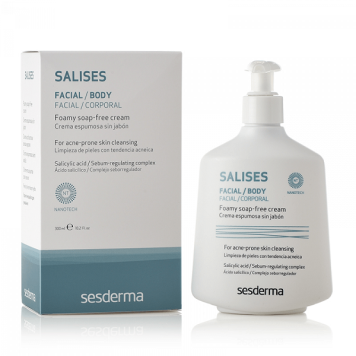 SESDERMA SALISES Facial/Body Foamy Soap Free Cleansing Cream