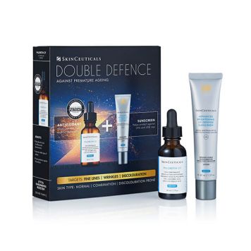 SkinCeuticals Double Defence Phloretin CF Serum 30ml  + FREE Brightening UV Defence SPF30 