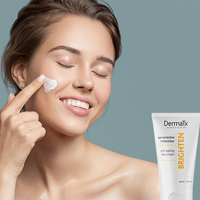 This Weekend Spend £40 SITEWIDE & receive a free DermaTx  Brighten Age Corrective Moisturiser worth £34 