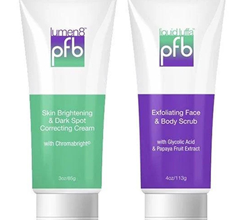 PFB Vanish - A Two-Step Skin Lightening System for the Body