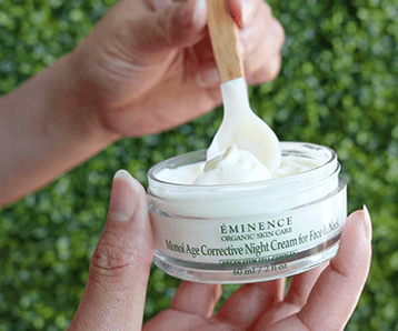 Eminence Organic Monoi Age Corrective Night Cream for Face & Neck - Product Review