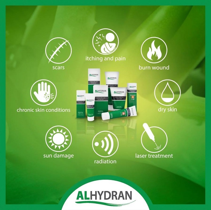 Uses of Alhydran cream