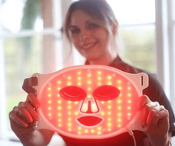The power of a Professional grade LED mask with clinically proven results for at home use
