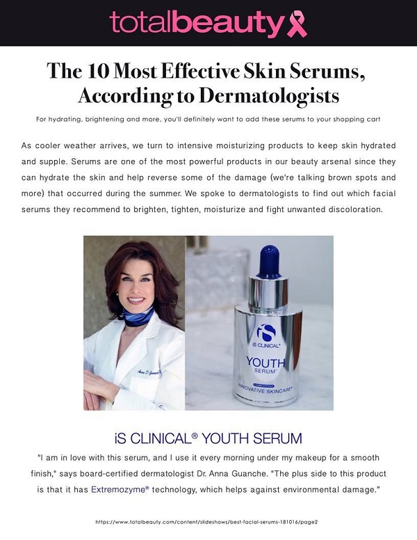 is clinical youth serum press