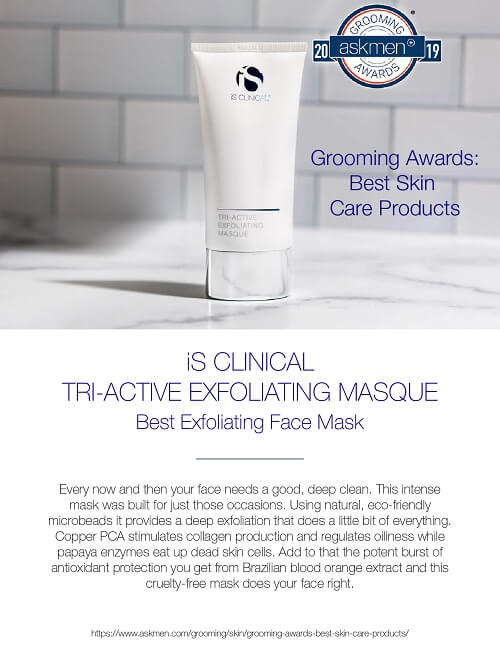 is clinical exfoliant masque press