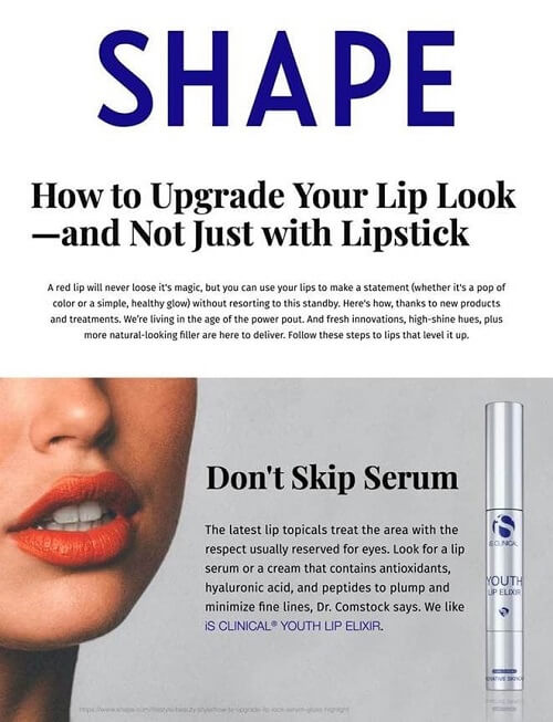 is clinical lip press