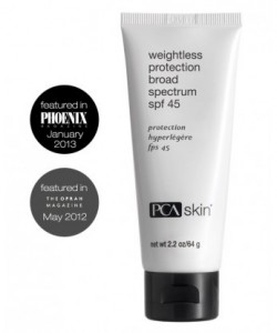 pca- kin weightless protection broad spectrum spf-45